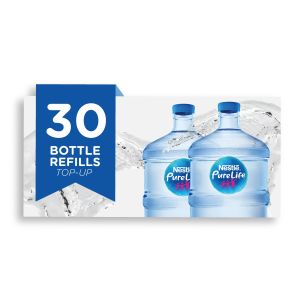 Nestle Pure Life E-coupon Book (30 coupons) 5 Gallon (18.9 Liters) Bottle Refill 